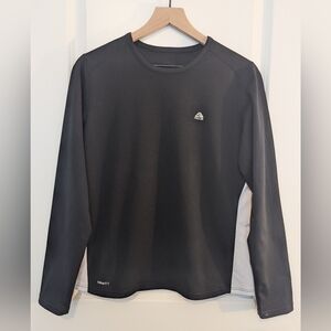 Nike Fit ACG Black & White Tech Long Sleeve Top Size XL